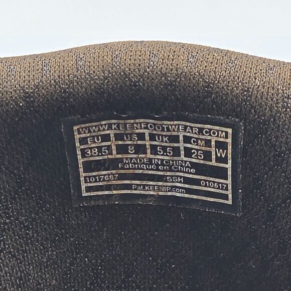 Keen Terradora II Mid Waterproof Womens Size 8 Brown Hiking Shoes Camping - Picture 6 of 13